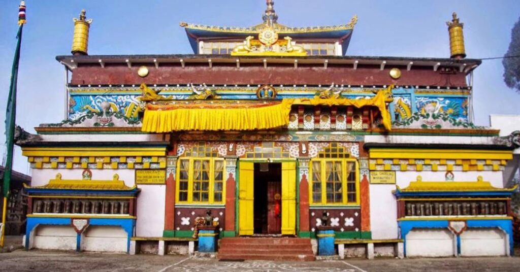 Top 10 places to visit in Darjeeling - Sleep Monastery.